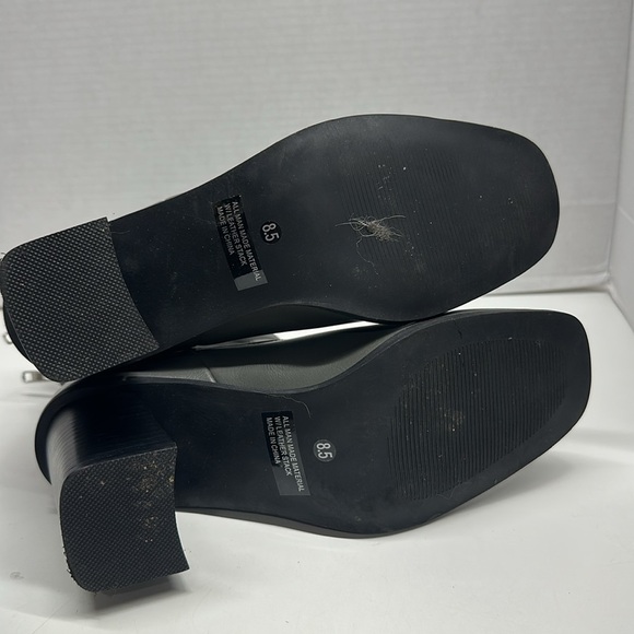 Dolce Vita DV Milana Ankle Boot Heeled Booties Leather Back Zip Gray Size 8.5 - Picture 8 of 8